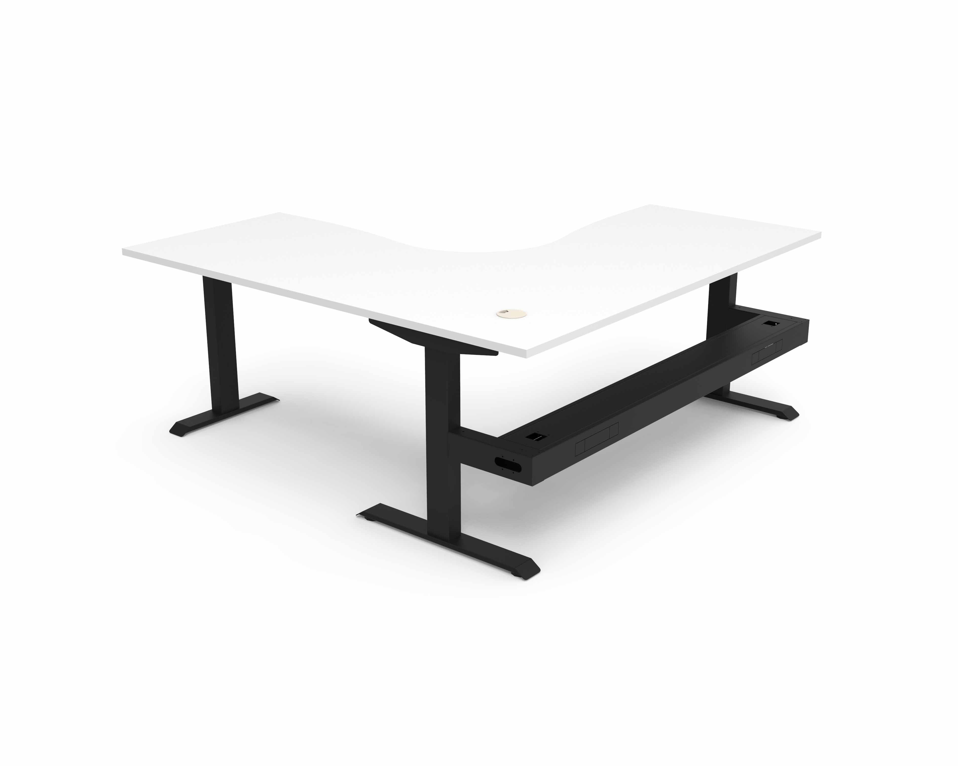 Boost Static Corner Workstation 1500x1500 CT NWBS